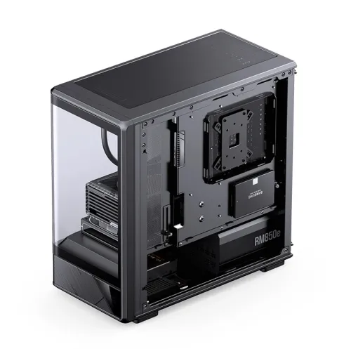 Case PC JONSBO M-ATX D200 Black – GPU 410mm| AIO 240mm| M-ATX